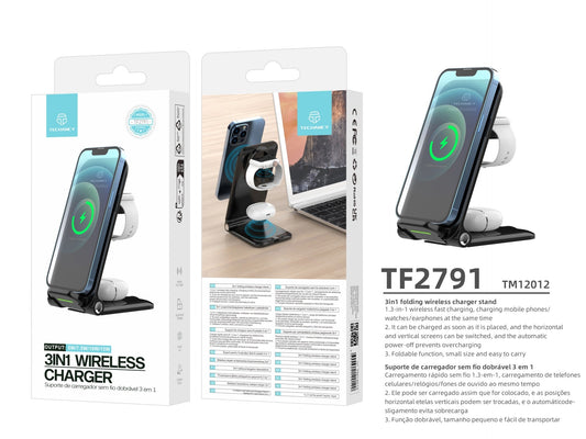 ChargeHub 3 em 1 Pro